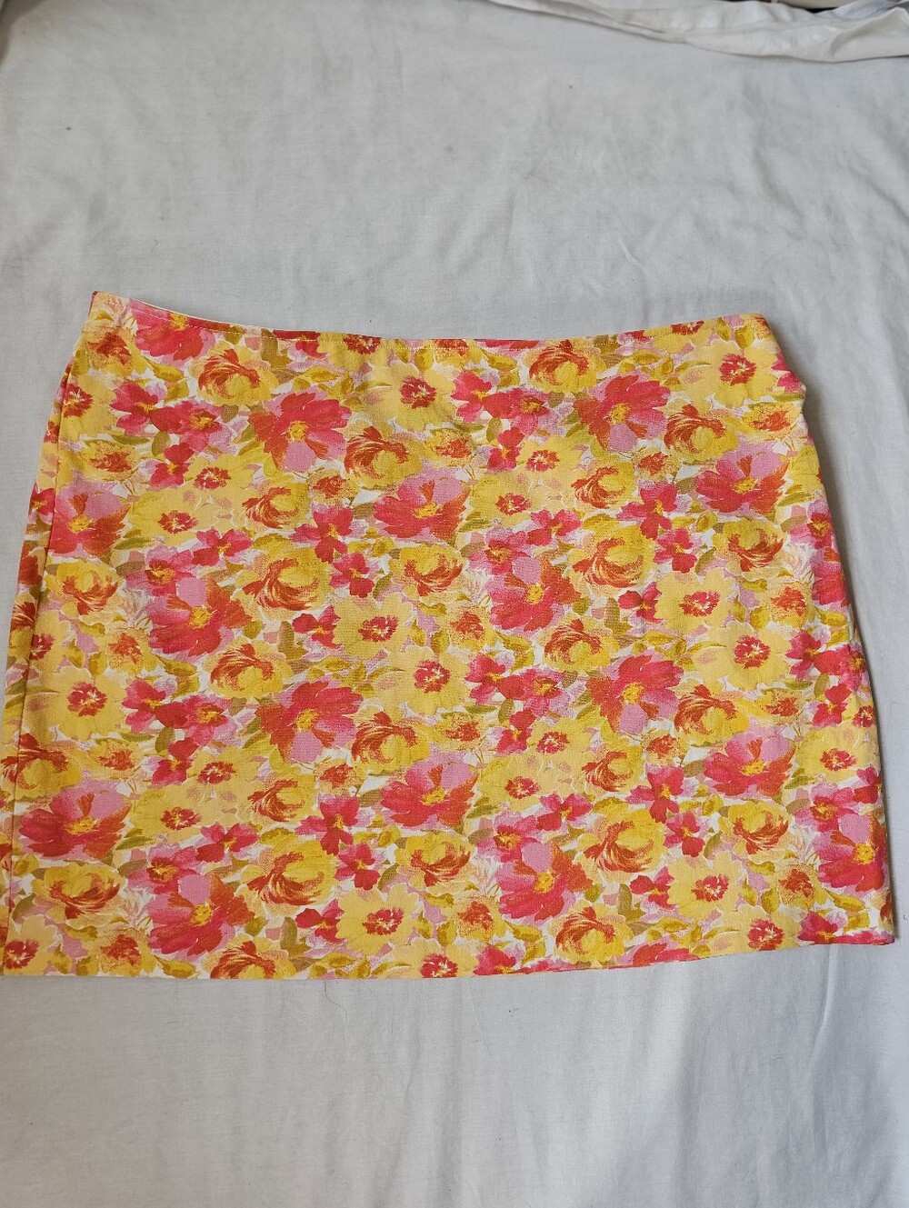 Old Navy Pixie Floral Mini Skirt NWT Size 2X Bright Summer Print - Picture 2 of 10